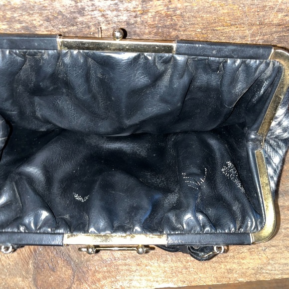 Vintage flannel clutch - Picture 4 of 7